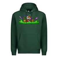 Sports Green one spooky nurse libbey glass Premium Hoodie - BundleAndBundleShop