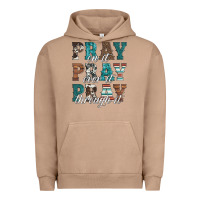 Pigment Burro pray on it pray over it pray through it Urban Hoodie - Artiststas