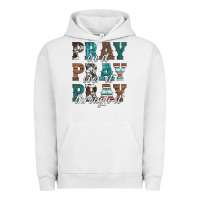 Pigment Lunar Rock pray on it pray over it pray through it Urban Hoodie - Artiststas