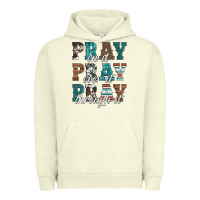 Pigment Pistachio pray on it pray over it pray through it Urban Hoodie - Artiststas