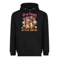 Black stay trippy little hippie tbw Heavyweight Hoodie - texasbilliewilder