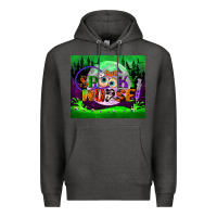 Charcoal Heather one spooky nurse mouse pad Premium Hoodie - BundleAndBundleShop