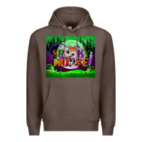 Coffee one spooky nurse mouse pad Premium Hoodie - BundleAndBundleShop