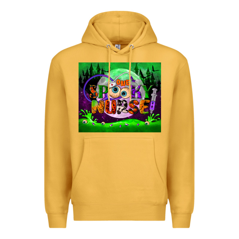 One Spooky Nurse Mouse Pad Premium Hoodie by BundleAndBundleShop | Teevron