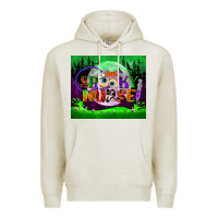 Oatmeal Heather one spooky nurse mouse pad Premium Hoodie - BundleAndBundleShop