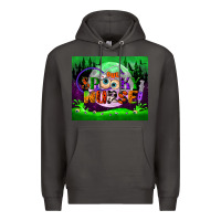 Smoke one spooky nurse mouse pad Premium Hoodie - BundleAndBundleShop