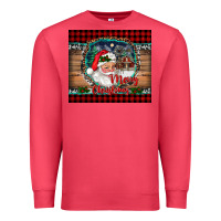 Cardinal merry christmas santa and farm Premium Sweatshirt - RanaPortraitStore