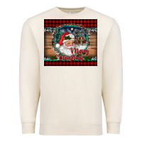 Sandshell merry christmas santa and farm Premium Sweatshirt - RanaPortraitStore
