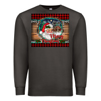 Smoke merry christmas santa and farm Premium Sweatshirt - RanaPortraitStore