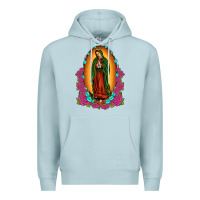 Blue Mist our lady of guadalupe Premium Hoodie - JahusDesignShop