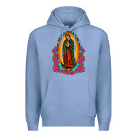 Colony Blue our lady of guadalupe Premium Hoodie - JahusDesignShop