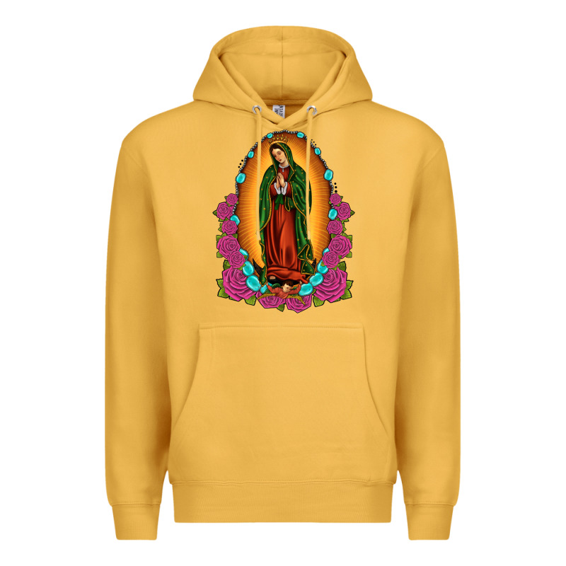 Our Lady Of Guadalupe Premium Hoodie by JahusDesignShop | Teevron