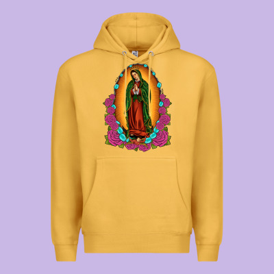 Our Lady Of Guadalupe Premium Hoodie Designed By Jahusdesignshop