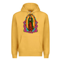 Mustard our lady of guadalupe Premium Hoodie - JahusDesignShop