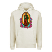 Oatmeal Heather our lady of guadalupe Premium Hoodie - JahusDesignShop