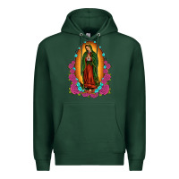 Sports Green our lady of guadalupe Premium Hoodie - JahusDesignShop