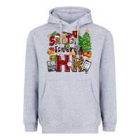 Heather Grey santa's favorite hr Heavyweight Hoodie - Zillion Design Studio