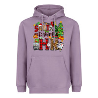 Lavender santa's favorite hr Heavyweight Hoodie - Zillion Design Studio