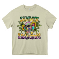 Mossy Summer Searchin Heavy Core Tee - CowhideDigitalArt