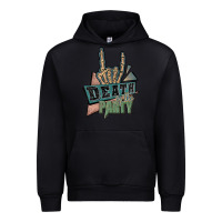 Black death of the party white Urban Hoodie - JahusDesignShop
