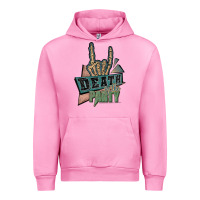 Fuchsia Pink death of the party white Urban Hoodie - JahusDesignShop