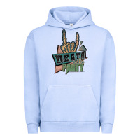 Pigment Grape Ice death of the party white Urban Hoodie - JahusDesignShop