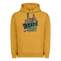 Pigment Peanut Butter death of the party white Urban Hoodie - JahusDesignShop