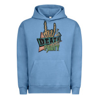 Death Of The Party White Urban Hoodie | Teevron