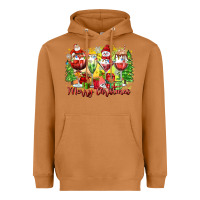 Meerkat merry christmas wine glasses Heavyweight Hoodie - Zillion Design Studio