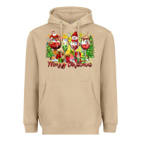 Mushroom merry christmas wine glasses Heavyweight Hoodie - Zillion Design Studio