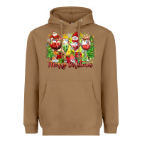 Toasted Coconut merry christmas wine glasses Heavyweight Hoodie - Zillion Design Studio
