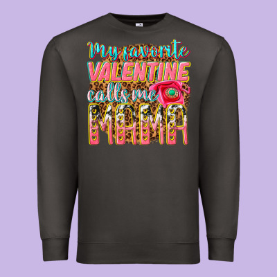 My Favorite Calls Me Mama Premium Sweatshirt Designed By Texasbilliewilder
