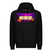 Black halloween witch custom license plate Premium Hoodie - BundleAndBundleShop