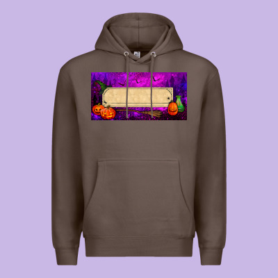 Halloween Witch Custom License Plate Premium Hoodie Designed By Bundleandbundleshop