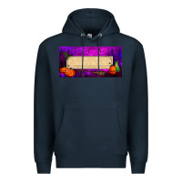 Navy halloween witch custom license plate Premium Hoodie - BundleAndBundleShop