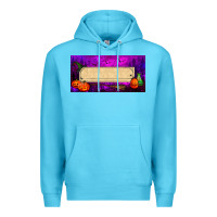 Ocean Blue halloween witch custom license plate Premium Hoodie - BundleAndBundleShop