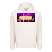 Pale Pink halloween witch custom license plate Premium Hoodie - BundleAndBundleShop