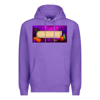 Purple halloween witch custom license plate Premium Hoodie - BundleAndBundleShop
