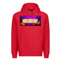 Red halloween witch custom license plate Premium Hoodie - BundleAndBundleShop
