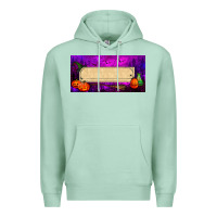Seafoam halloween witch custom license plate Premium Hoodie - BundleAndBundleShop