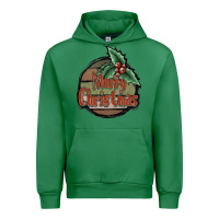 Emerald Merry Christmas Urban Hoodie - JahusDesignShop