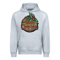 Heather Grey Merry Christmas Urban Hoodie - JahusDesignShop
