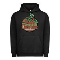 Pigment Black Merry Christmas Urban Hoodie - JahusDesignShop