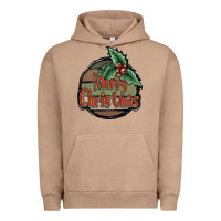 Pigment Burro Merry Christmas Urban Hoodie - JahusDesignShop