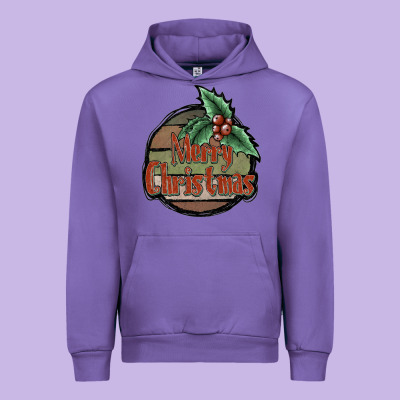Merry Christmas Urban Hoodie Designed By Jahusdesignshop