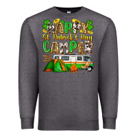 Charcoal Heather happy st. patrick's day camper Premium Sweatshirt - Zillion Design Studio