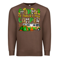 Chestnut happy st. patrick's day camper Premium Sweatshirt - Zillion Design Studio