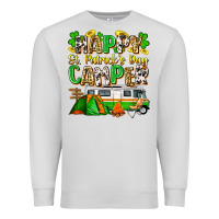 Dove Grey happy st. patrick's day camper Premium Sweatshirt - Zillion Design Studio
