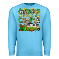 Ocean Blue happy st. patrick's day camper Premium Sweatshirt - Zillion Design Studio