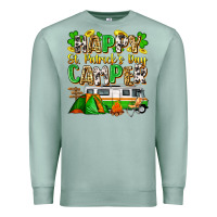 Seafoam happy st. patrick's day camper Premium Sweatshirt - Zillion Design Studio